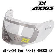 【ReadyStock】axxis gecko sv flip up helmet shield MT-V-24 helmet glass original AXXIS accessories RAB