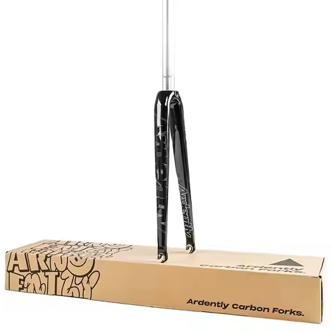 ARDENTLY 700C Full Carbon/Half Carbon Fork 28.6MM Bicycle Toothless Front Forks FixedGear Track Bike