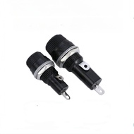 FUSE Holder 5 * 20/6 * 30 10A/250V Screw Cap FUSE High Temperature Resistant Bakelite FUSE Holder