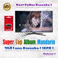 Flashdisk 16Gb Isi 350 Lagu Karaoke Mandarin Original Volume 1