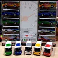 Die cast toys Bus Transjakarta Children's toys Bus Transjakarta
