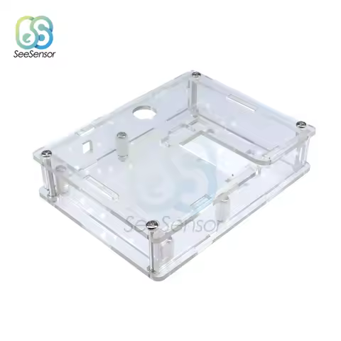 Clear Acrylic Case Shell Housing for LCR-T4 Transistor Tester Diode Triode Capacitor ESR Meter Multi