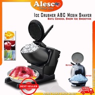 Alesco Ice Crusher Machine ABC Mesin Ice Shaver Mesin Ice Batu CENDOL Snow Ice Smoothie Ice Kacang R