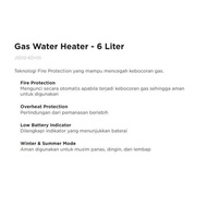 Midea Water Heater Jsd12-6Dhs1 Original and Trusted Gas Water Heater