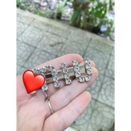 Big stone hair clip