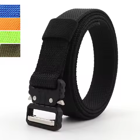 Children's Belt Tactical Belt Quick Release Buckle Boys Kid Girls Belt Buckle Pants Belt Jeans Desig