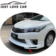 CAR BODY KIT FOR 2014 2016 2018 TOYOTA COROLLA ALTIS FRONT BUMPER LIP REAR BUMPER LIP DIFFUSER SIDE 