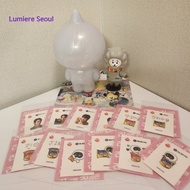 [RARE] BT21 RJ Figure + BTS Jin Jinramen Seal Sticker Full Set