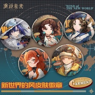 Reverse:1999 Badge Game Anime Merch Tinplate Baji Brooch Pin