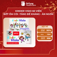 Doppelherz Kinder Visio Eye Chewable Tablets - Supports Healthy Baby's Eyes, Good Vision (Box of 60 