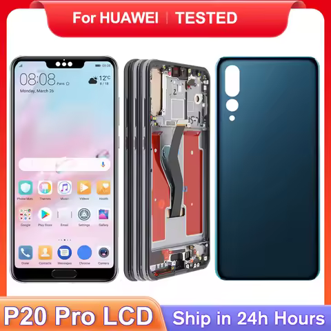 For HUAWEI 6.1''P20 Pro Tested P20Pro CLT-L29C L29 L09 AL01 TL01 LCD Display Touch Screen Digitizer 