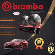 BREMBO BRAKE DISC ROTOR TOYOTA CAMRY ASV70R ASV70 2.5 (09.D979.11) (08.D418.11)