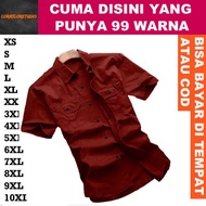 MERAH KEMEJA 99 COLORS 10XL 9XL 8XL 7XL 6XL 5XL 4XL 3XL XXL XL LMS Dark OLD HEART PDL PDH Shirt Civi