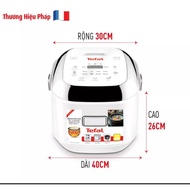 Hot Tefal Smart Electronic Rice Cooker 0.7 Liter RK604 Super Thick Pot 2mm Small With Martial Arts