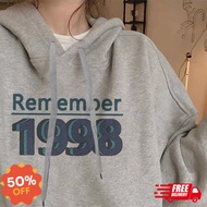 AK เสื้อกันหนาวผู้หญิงสไตล์เกาหลี เสื้อฮู้ดดี้เกาหลีน่ารัก เสื้อสเว็ตเตอร์เกาหลี Hooded sweater for