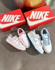🌺全新100% 雙色可選 Nike Dunk Low 520情人節限定 粉白/白藍 男女同款