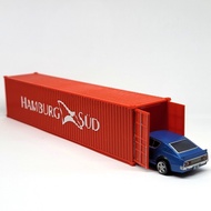 Shipping container 40 feet container 40ft scale 1/64 Hamburg Sud miniature diecast