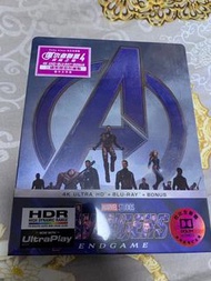 全新 復仇者聯盟4 終局之戰 Avengers 4 Endgame 鐵盒版 4K 藍光 Blu-ray blu ray