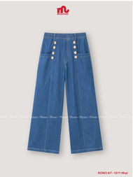 Quần jean bé gái ellie Riomio  quần ống suông chất liệu cotton USA mềm mịn-RO903