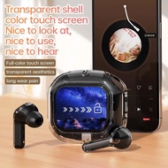 Touch Screen Bluetooth Earphone Extra Bass Smart TWS Bluetooth Headphone With LCD Display ANC Wirele