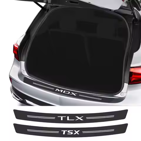 Car Trunk Sticker Auto Decals Anti Scratch Accessories For Acura TL UA6 UA7 LHD TSX CL9 MDX YD3 RSX 