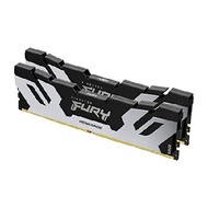 Kingston Fury Renegade DDR5 シルバー/ブラック XMP 48GB 8400MT/s CL40 CUDIMM デスクトップゲームメモリ (2個セット) - KF584CU40