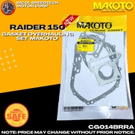 RAIDER 150 GASKET OVERHAULING SET "MAKOTO" (CG014BRRA)