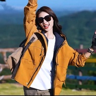 Jacket Windproof Waterproof Brushed Warm Winter Autumn Eastern Season Three-Proof Outdoor Men Women 