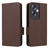 Leather Flip Case For OPPO A79 5G 2023 OppoA79 A 79 CPH2557 Phone Cover Casing Card Slot Wallet Stan