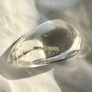 巴西翠綠幽靈水晶吊咀 原石 水晶 擺設 phantom quartz pendant j