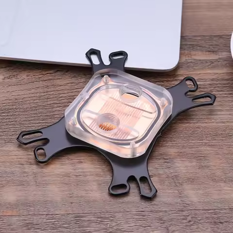 Universal Water Cooling Block Copper Cooler for LGA 775/1150/1155/1156/1366 AM3 AM2 Copper CPU Coole