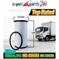 new gas FILTER MITS. 4M50/6M70 / Isuzu 6UZ1 / GXD240 / GXR77 ( 150MM ) (ME-356181) 1PC