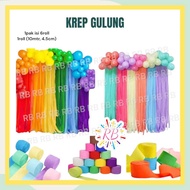 Crepe Paper Roll of 6 Crepe Paper Streamer Crepe