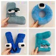 26 PCS Alphabet Plush Toy Alphabets Alphabet Lore Stuffed Doll Preschool Educational English Alphabe