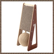 (JPTZ) Cat Climbing Board Tripod Type Detachable 3 in 1 Scratching Post Grinding Claw Pet Supplies T