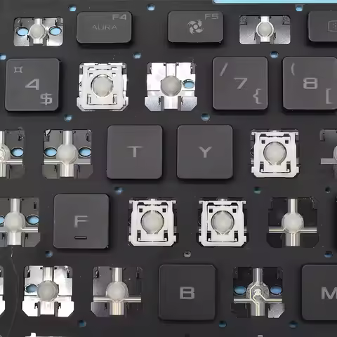 Keyboard Replacement Keycap Key Cap & Scissor Clip & Hinge For Asus Rog Strix G16 2023 G614 G614J G6