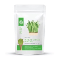 ผงต้นอ่อนข้าวสาลี บำรุงเลือด ล้างสารพิษ Organic Wheat Grass Powder ผง superfood ยี่ห้อ Feaga Life 200 กรัม