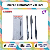 [H2O] 1 Pcs Snowman V-2 0.6 mm Ballpoint Pen