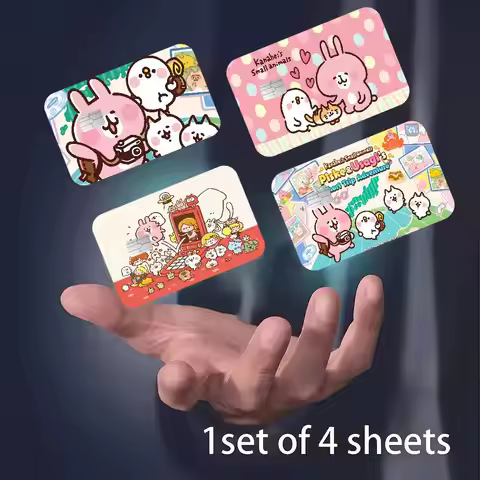 I-Illustrator K-Kanahei Anime Spend or Save Funny Shell On Off Ultra Thin No Fade Sticker Skin Cover
