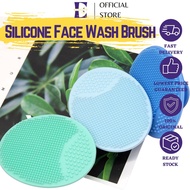 Silicone Face Wash Brush Soft Facial Cleaner Blackhead Remover Face Care Pad Tool Berus Cuci Muka Ke