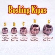 5Pcs boshing kipas angin diameter in 4.5 6 8 mm bos bosing
