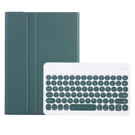 Xiaomi Mi Pad 5 Mi Pad 5 Pro 5G 2021เคสพร้อมคีย์แคปกลมคีย์บอร์ดบลูทูธคีย์บอร์ดในตัวทัชแพดเคสคีย์บอร์