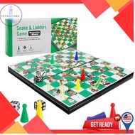 (Big Size)Snake Ladder Board Game 35cm (SUPER LARGE SIZE ) 2-4 players