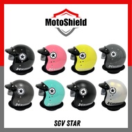 SGV STAR (Double Visor With Tinted Sunglass) 100% Original Size 60cm