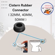CJRP 8001 32MM, 40MM, 50MM Toilet Cistern To Pan Internal Flush Pipe Rubber Cone Seal Connector/Geta