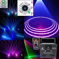 APP Party Laser dj Laser Projector Disco Laser Full Color Animation Laser Light Mobile Phone Bluetoo