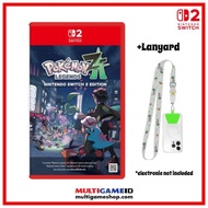 NS2 Nintendo Switch 2 Pokemon Legends ZA ZA +Lanyard Game Card ENGLISH Asia Version