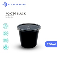 MES RO 750 Microwavable Container 750mL (Round) (10pcs/pack)