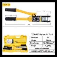 [YYMALL]ใหม่ 10—120Mm² ไฮดรอลิก Crimping Tool YQK-120 ความดัน 5-8T ในครัวเรือนไฮดรอลิกคีม DIY Cable 