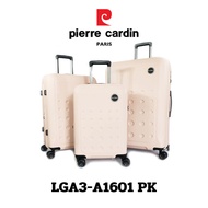 Pierre Cardin (ปีแอร์การ์แดง) กระเป๋าเดินทาง กระเป๋าไฟเบอร์ล้อลาก กระเป๋าขึ้นเครื่อง  รุ่น LGA3-A1601N หลายขนาด 20/24/28 พร้อมส่ง ราคาพิเศษ